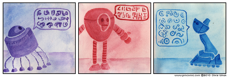 Three Alien Robot Jokes